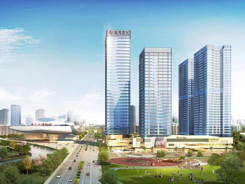 龙光世纪中心实景效果图