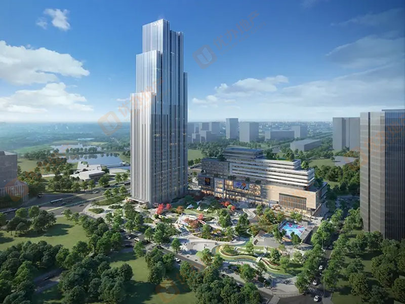 成都OPPO大厦实景效果图