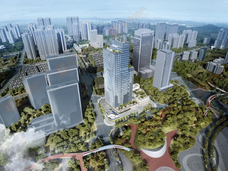泰和泰中心实景效果图