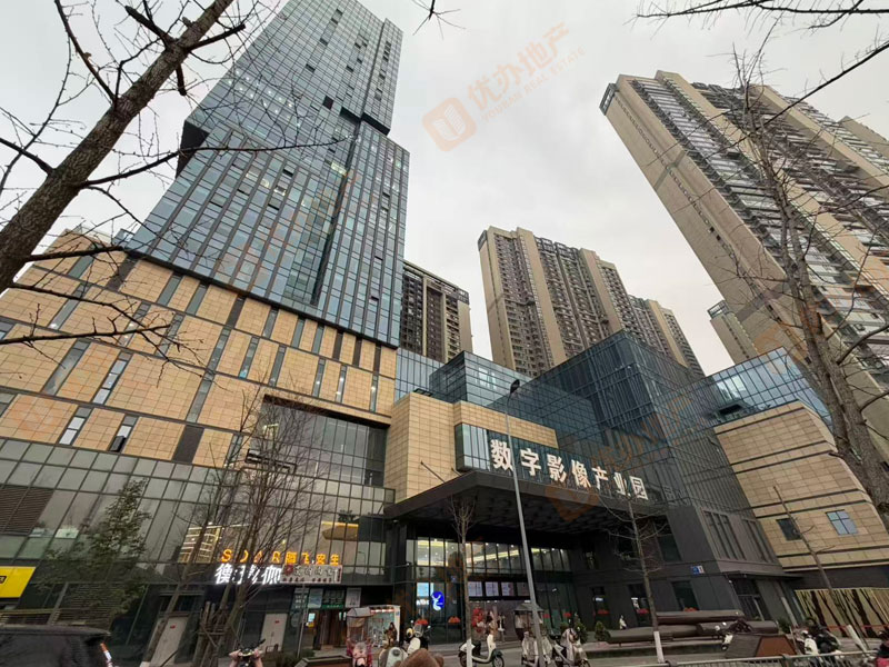 数媒大厦（国际数字影像产业园）实景效果图